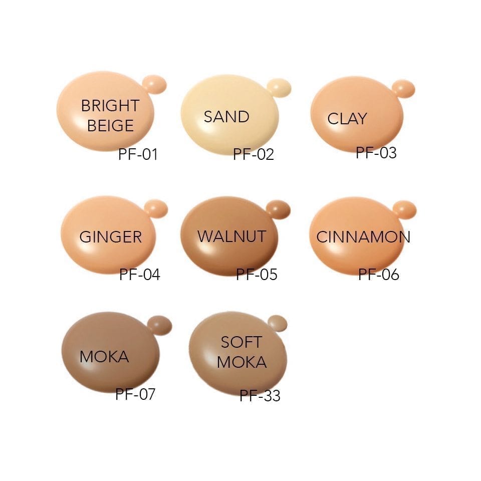 Pure Matt Foundation Colour Chart Pure Matt Foundation Colour Chart